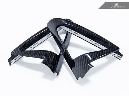 AutoTecknic Carbon Fiber Speaker Tweeter Cover - F32/ F33/ F36 4-Series - Graveyard Performance