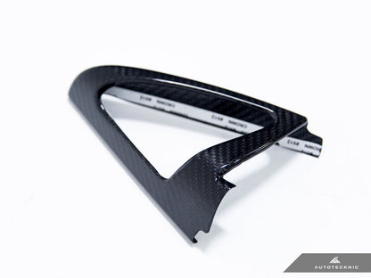 AutoTecknic Carbon Fiber Speaker Tweeter Cover - F32/ F33/ F36 4-Series - Graveyard Performance