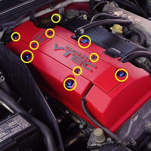 Stage 1 Titanium Hardware Engine Kit - F20C | F22C1 Engine - Graveyard Performance