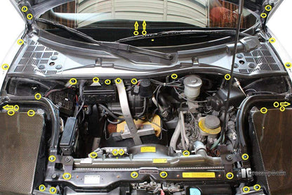 Honda NSX (1990-2005) Titanium Front Bay Kit - Graveyard Performance