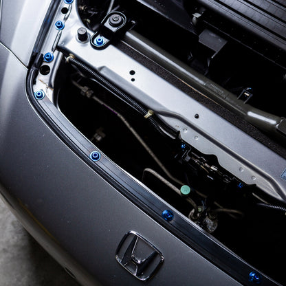 Stage 3 Titanium Hardware Engine Bay Kit - Honda S2000 (2000-2009) - Graveyard Performance