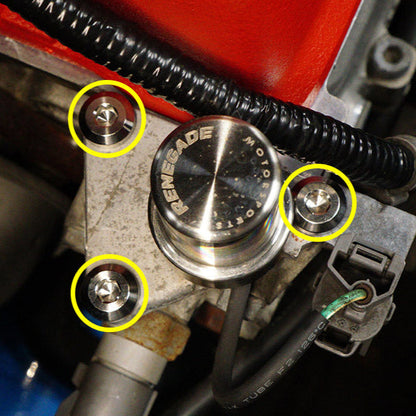 Titanium Hardware Solenoid Kit - F20C | F22C1 Engine - Graveyard Performance