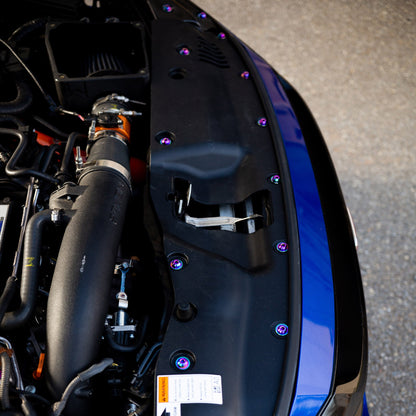 Stage 1 Titanium Hardware Engine Bay Kit - Honda Civic Si (2016-2021) - Graveyard Performance