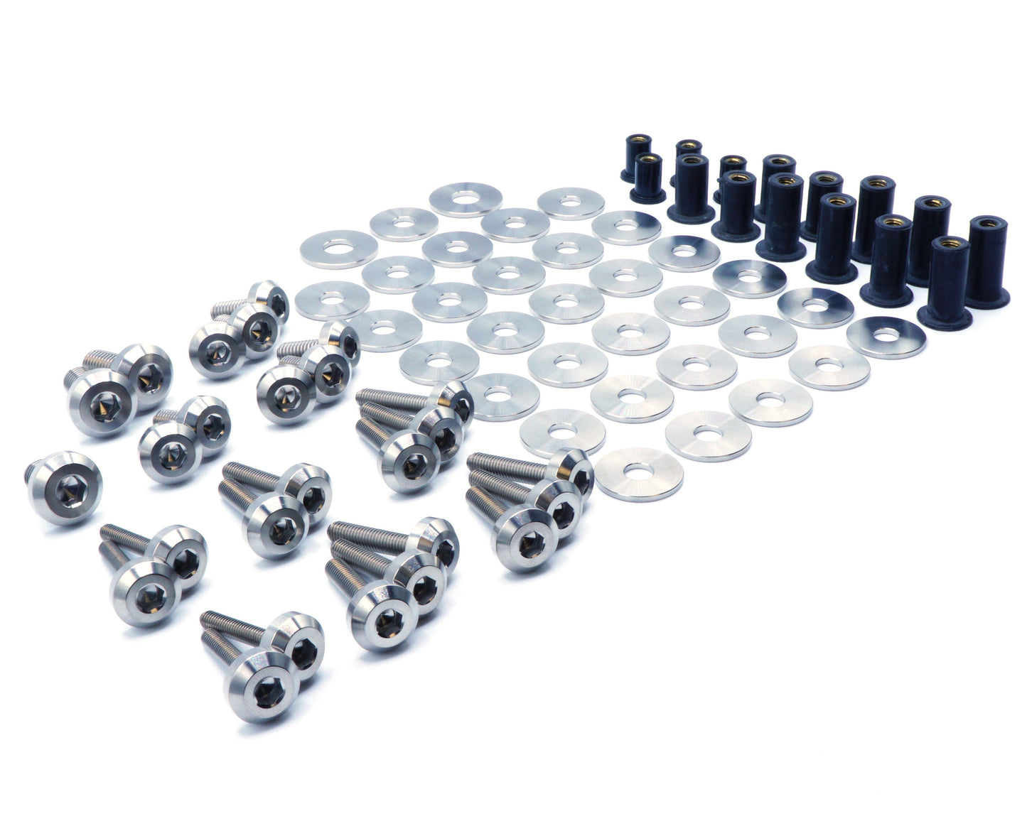 Stage 2 Titanium Hardware Engine Bay Kit - Honda Civic Si (2016-2021) - Graveyard Performance