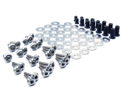 Stage 2 Titanium Hardware Engine Bay Kit - Honda Civic Si (2016-2021) - Graveyard Performance