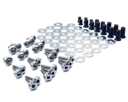 Stage 2 Titanium Hardware Engine Bay Kit - Honda Civic Si (2016-2021) - Graveyard Performance
