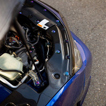 Stage 3 Titanium Hardware Engine Bay Kit - Honda Civic Si (2016-2021) - Graveyard Performance
