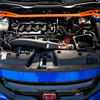 Stage 4 Titanium Hardware Engine Bay Kit - Honda Civic Si (2016-2021) - Graveyard Performance
