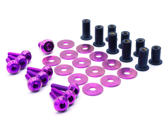 Titanium Hardware Radiator Shroud Kit - Honda Civic Si (2016-2021)