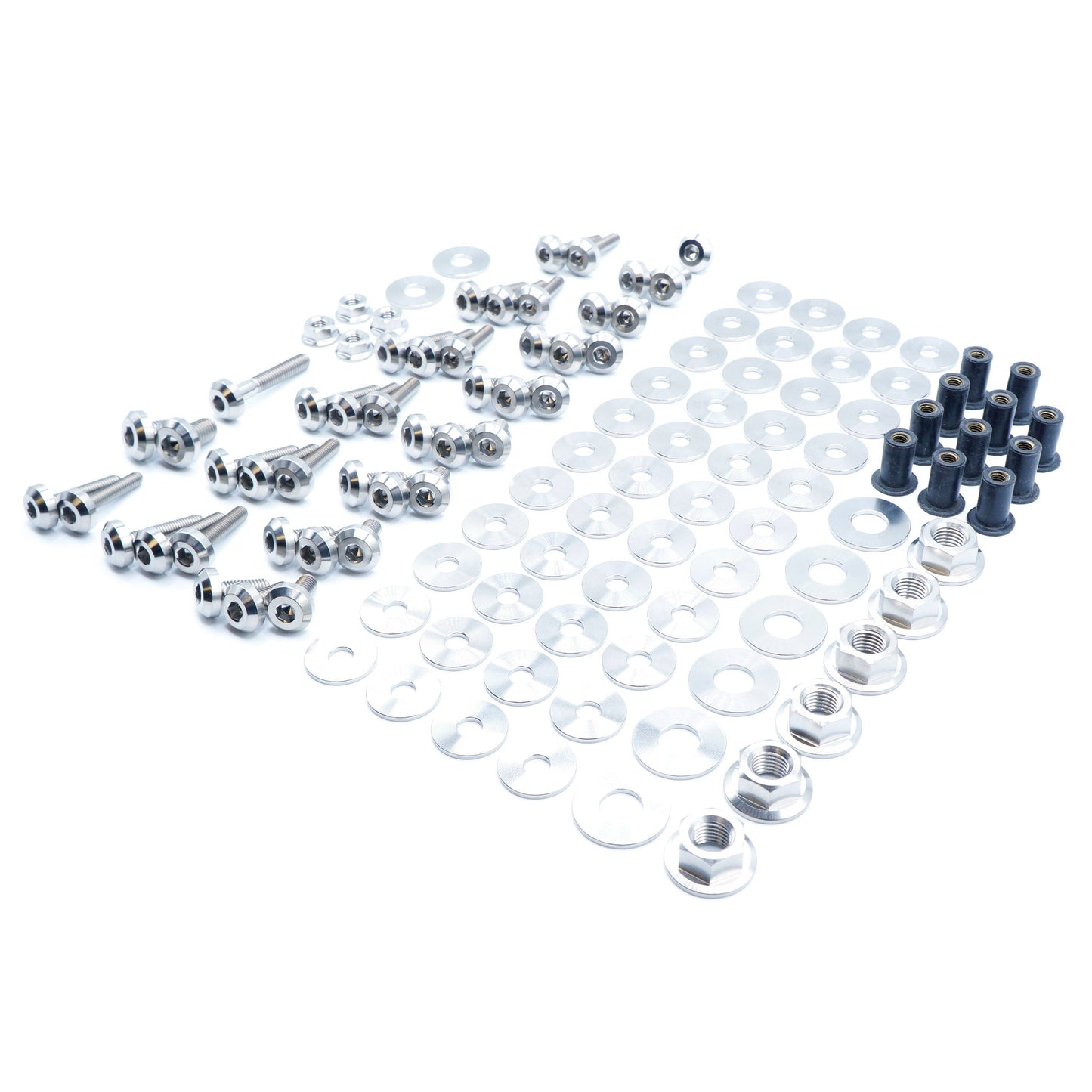 Stage 3 Titanium Hardware Engine Bay Kit - Honda Civic Si (2022+) - Graveyard Performance