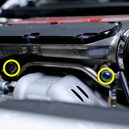 Titanium Hardware Turbocharger Water Pipe Kit - Honda K20C1 Engine