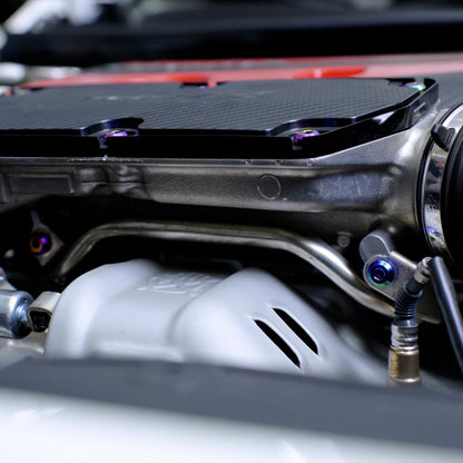 Titanium Hardware Turbocharger Water Pipe Kit - Honda K20C1 Engine