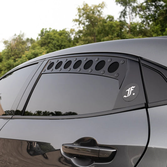 Billetworkz Window Vents Honda Civic Hatch / Type R 2016-2022 - Graveyard Performance