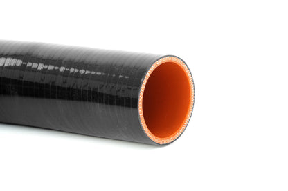 HPS 3-1/2" (89mm) Silicone 135 Degree Elbow Coupler Hose, High Temp 4-ply Reinforced, Black
