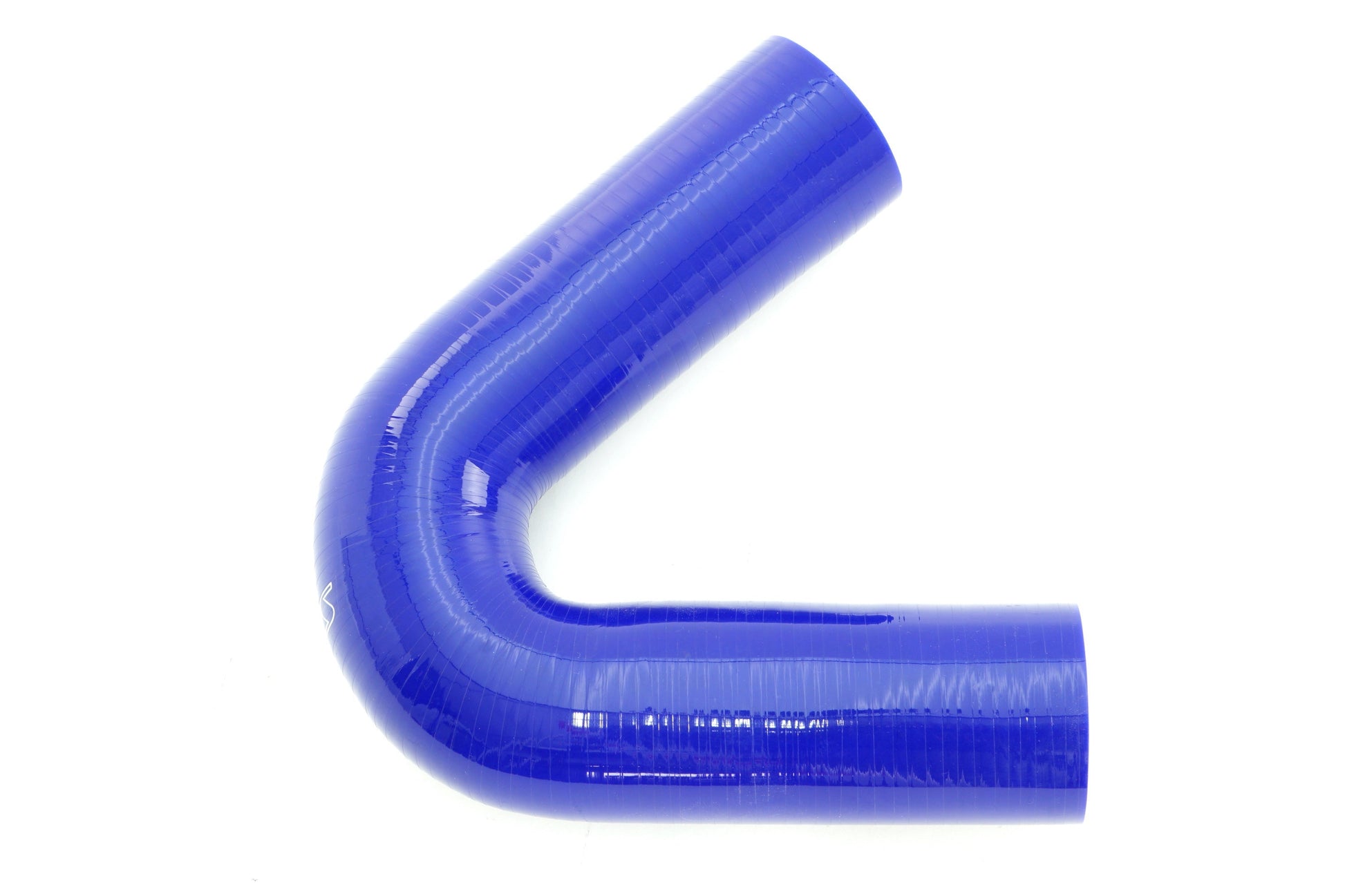 HPS 2-1/4 inch 57mm Silicone 135 Degree Elbow Coupler Hose High Temp 4-ply Reinforced Blue
