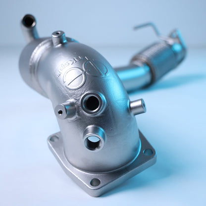 Veloster N QkSpl™ Cast Bellmouth Downpipe