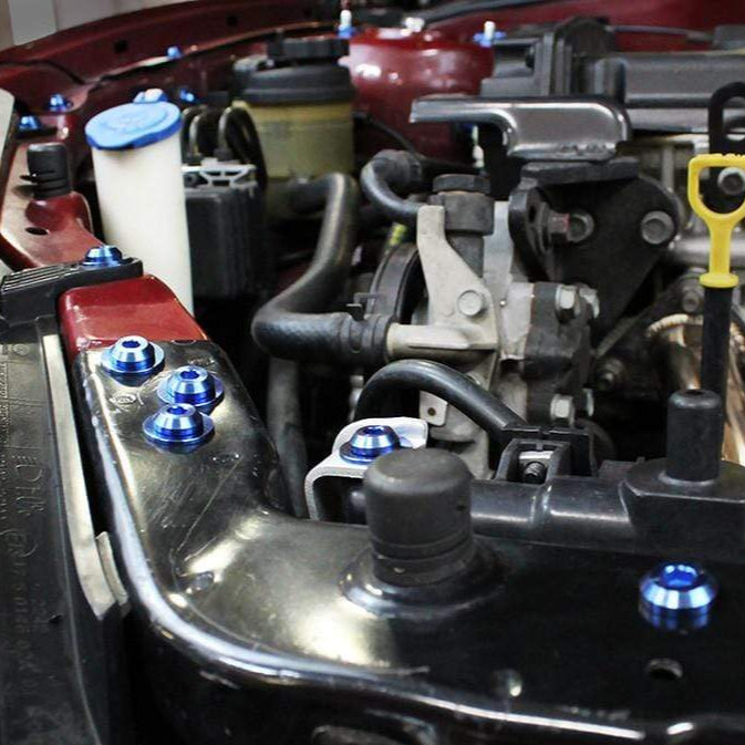 Hyundai Tiburon (2003-2008) Titanium Engine Bay Kit - Graveyard Performance