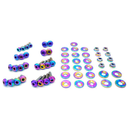 Titanium Hardware Engine Bay Kit - Hyundai Veloster (2019-2022)