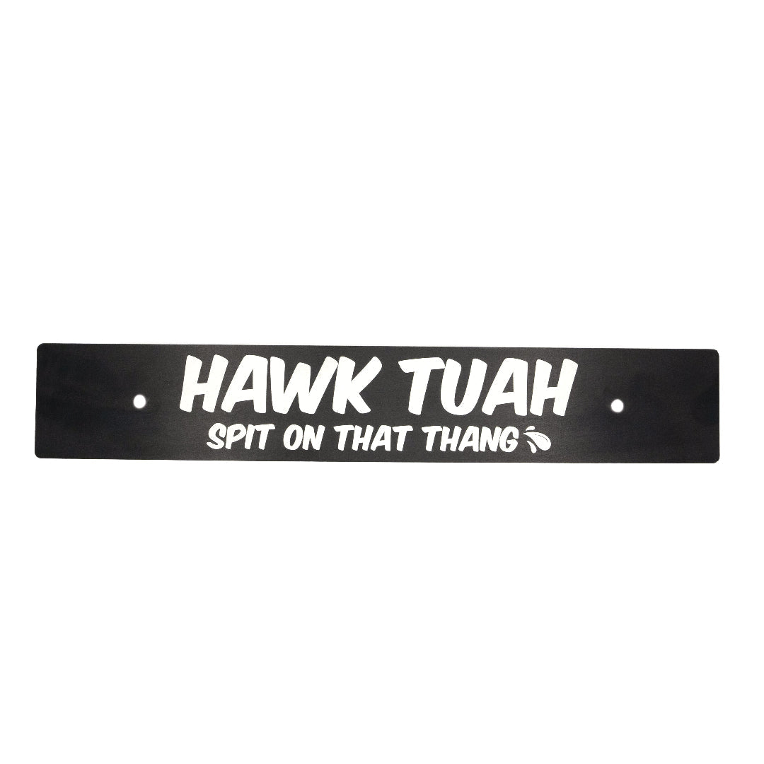 Billetworkz "Hawk Tuah" License Plate Delete - Graveyard Performance