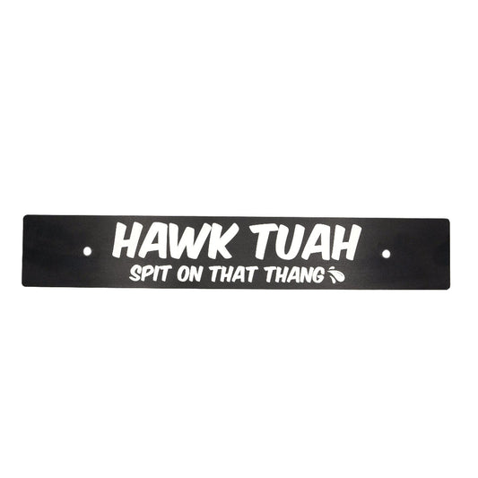 Billetworkz "Hawk Tuah" License Plate Delete - Graveyard Performance