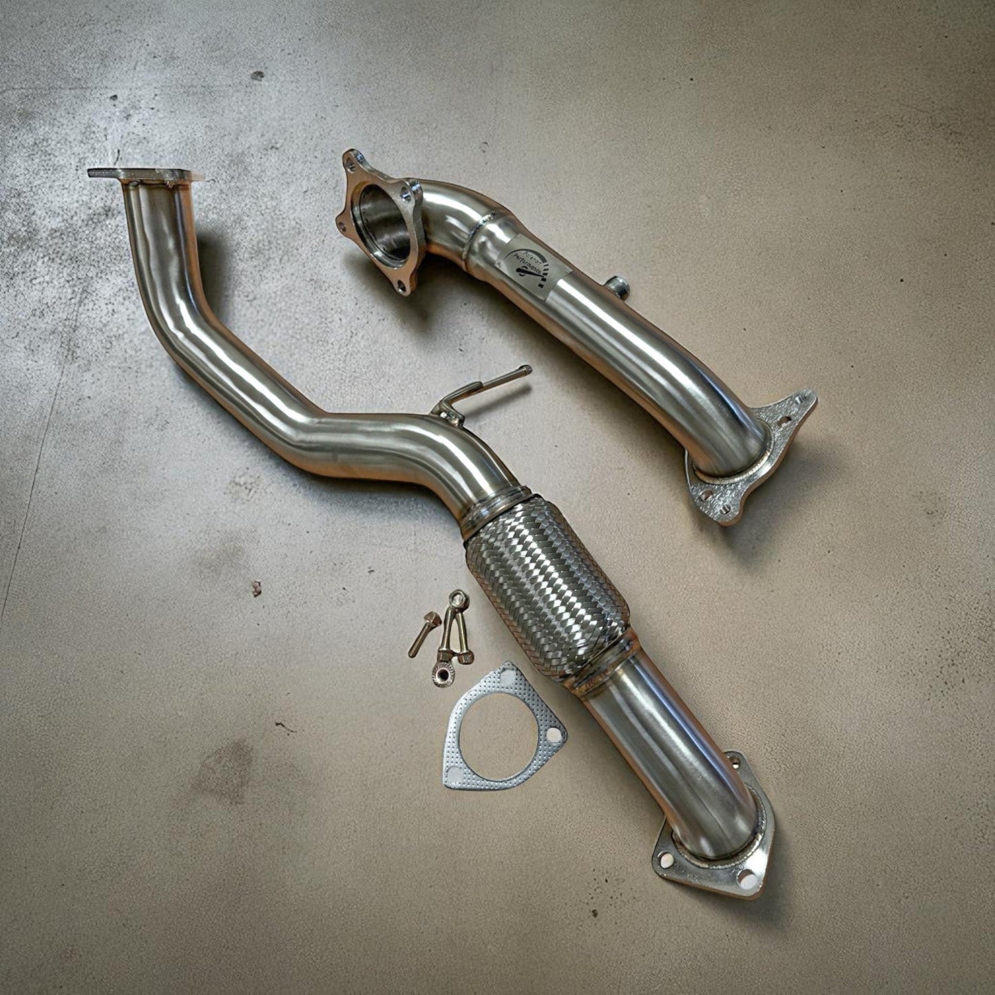 Racing Downpipe For 2016-2021 Honda Civic 1.5L FK7, FC1, FC3 - Graveyard Performance