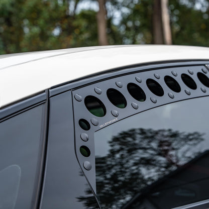 Billetworkz Window Vents Honda Civic Hatch / Type R 2023+ - Graveyard Performance