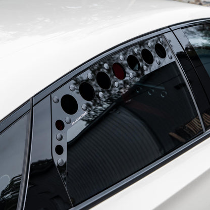 Billetworkz Window Vents Honda Civic Hatch / Type R 2023+ - Graveyard Performance