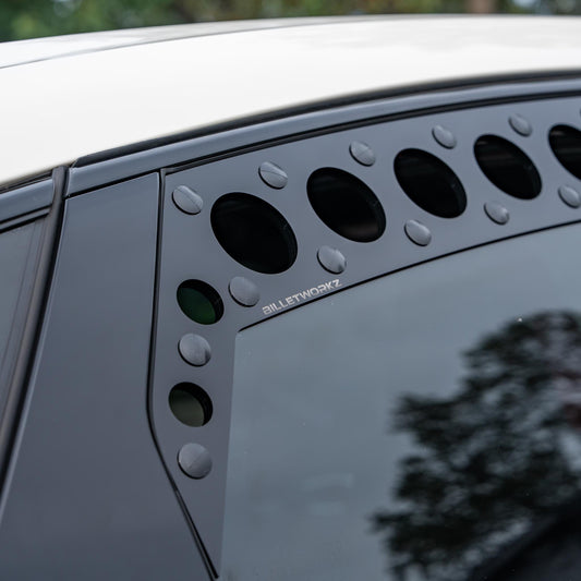 Billetworkz Window Vents Honda Civic Hatch / Type R 2023+ - Graveyard Performance
