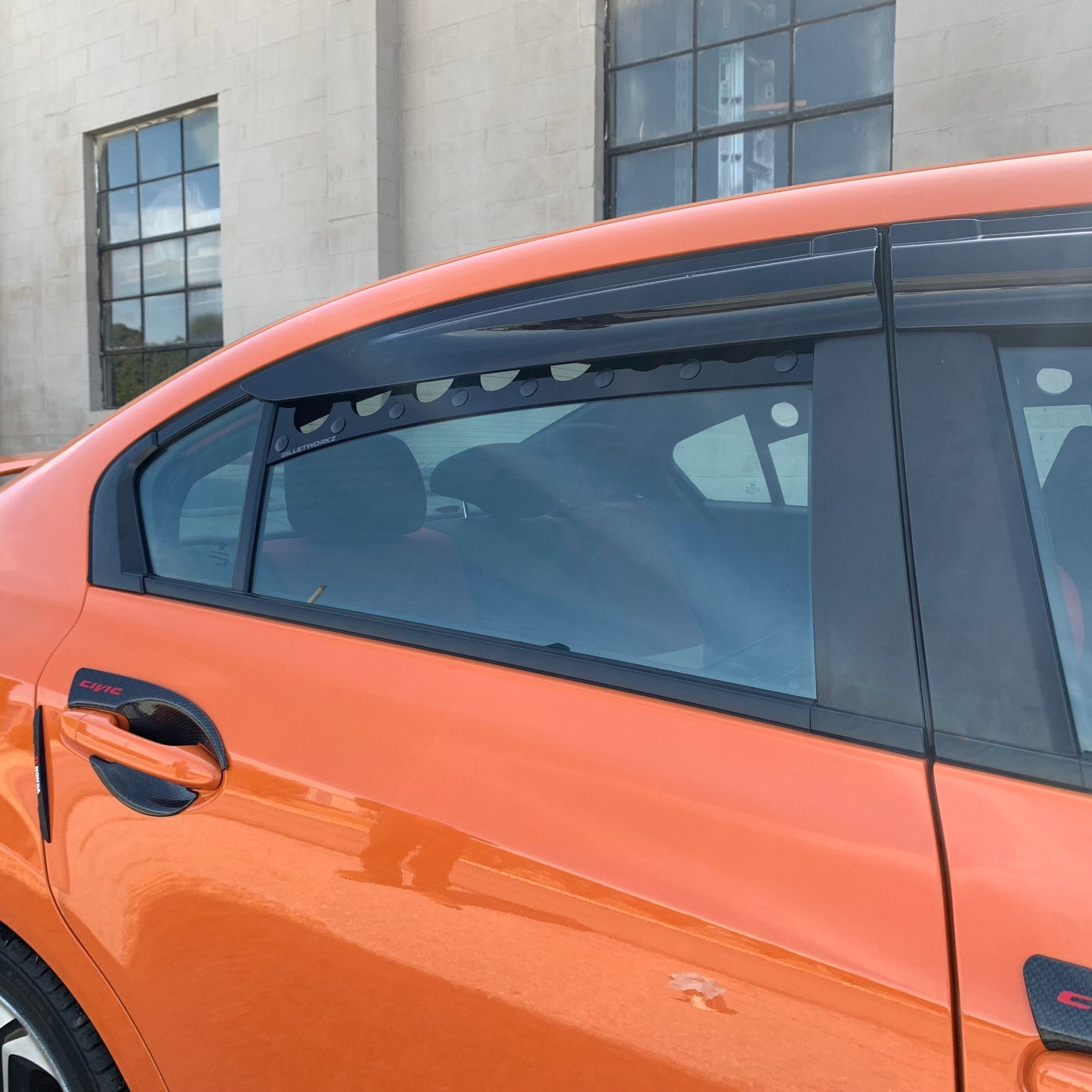 Billetworkz Window Vents Honda Civic Sedan 2012-2015