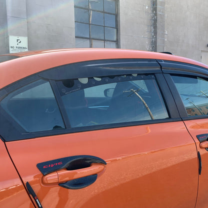 Billetworkz Window Vents Honda Civic Sedan 2012-2015