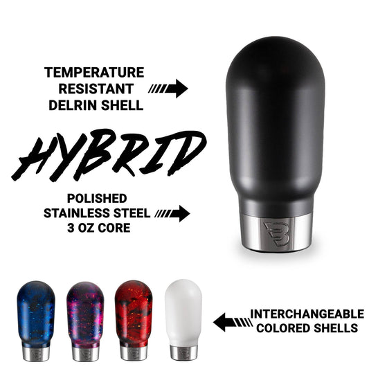 Billetworkz "Hybrid" Shift Knob - Fits Subaru CVT: Forester (2019-2024)