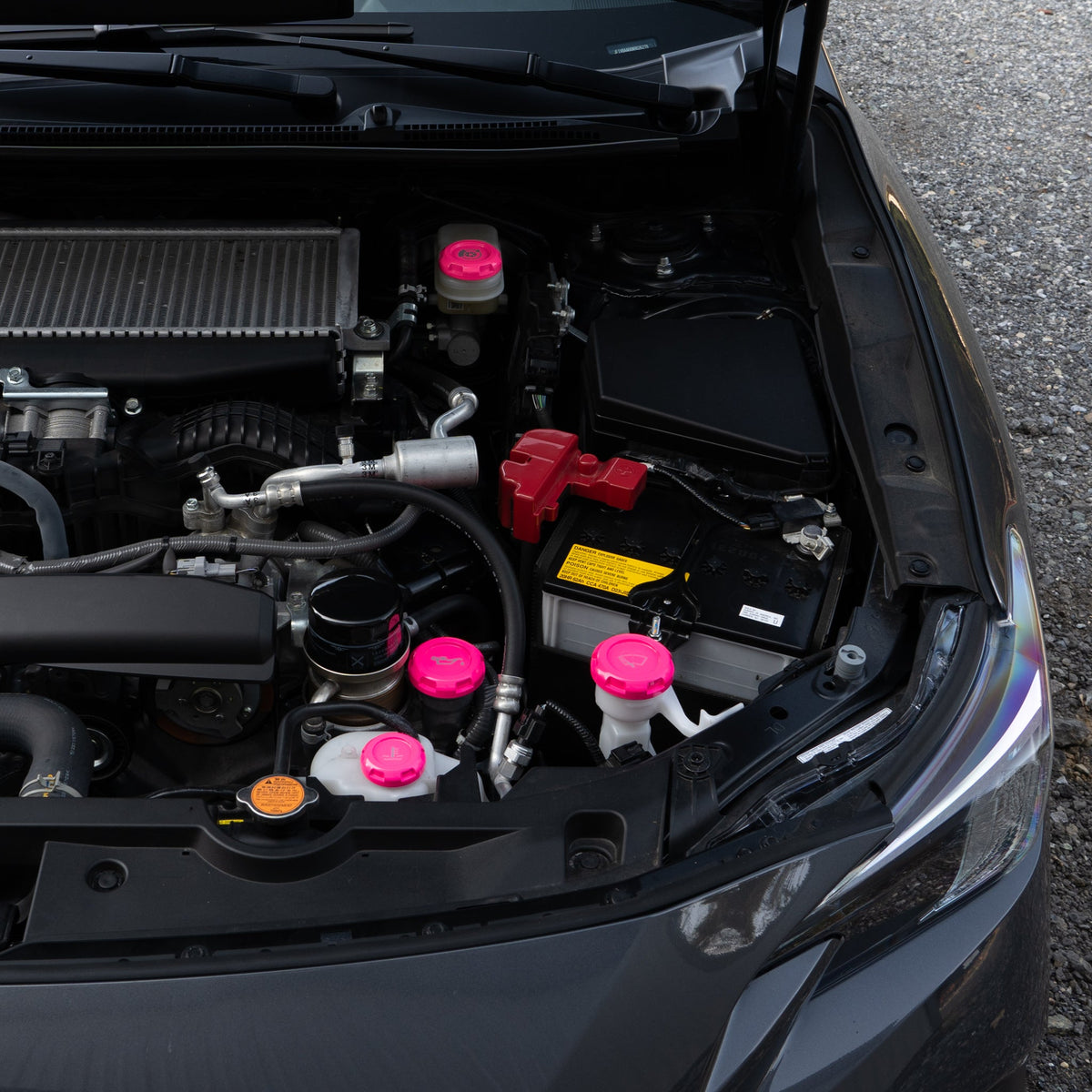 Billetworkz Engine Bay Caps - Subaru WRX/STI 2008-2014