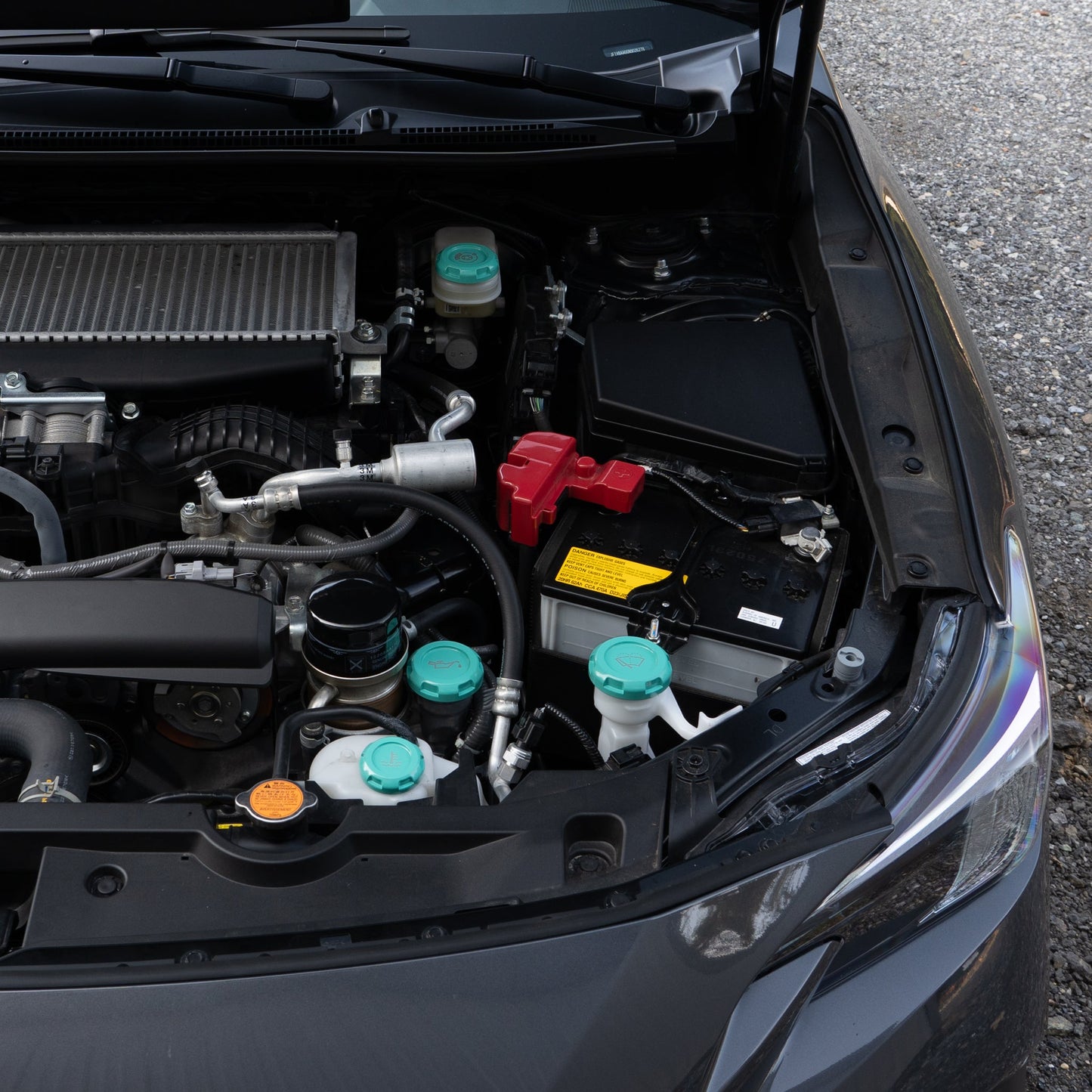 Billetworkz Engine Bay Caps - Subaru Crosstrek 2013+ - Graveyard Performance