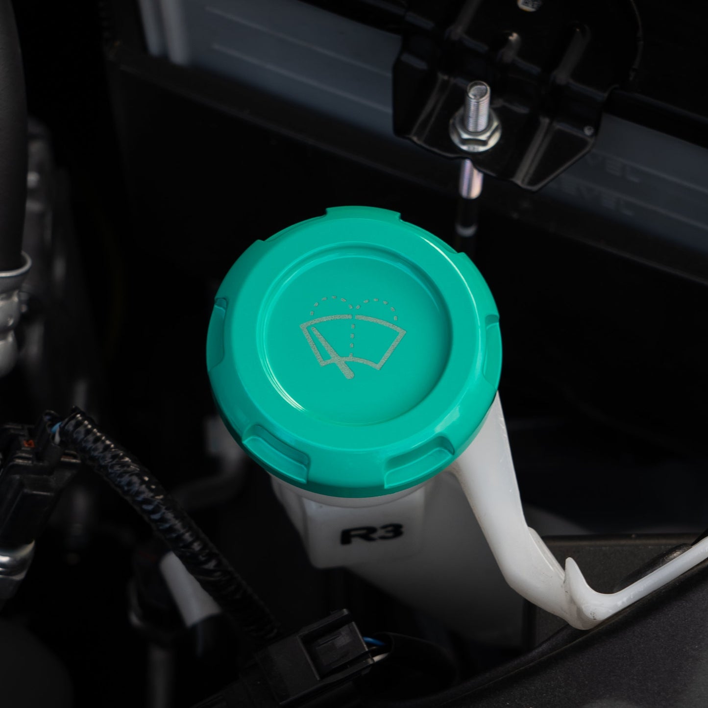 Billetworkz Engine Bay Caps - Subaru Legacy GT 2005-2009 - Graveyard Performance