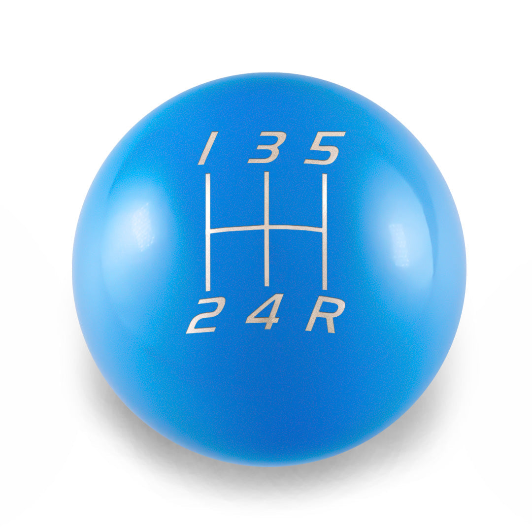 Billetworkz Weighted Shift Knob - 5-Speed Velocity Engraving for Subaru - Graveyard Performance