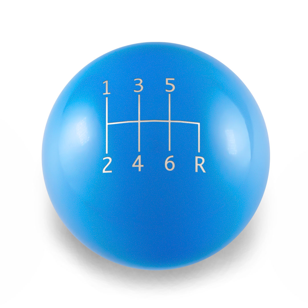 Billetworkz Weighted Shift Knob - 6-Speed Standard Engraving for Subaru