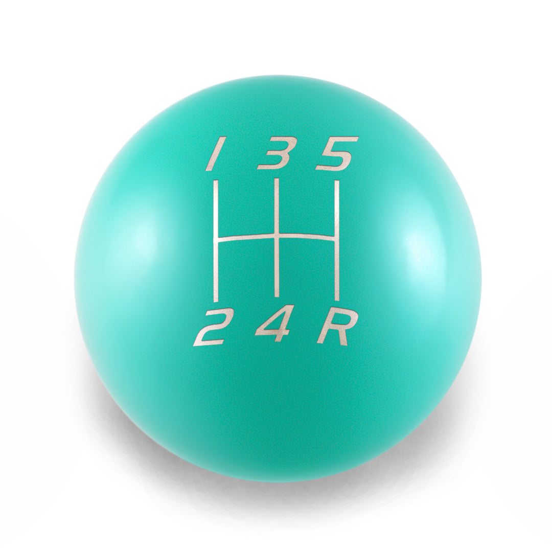 Billetworkz Weighted Shift Knob - 5-Speed Velocity Engraving for Subaru - Graveyard Performance