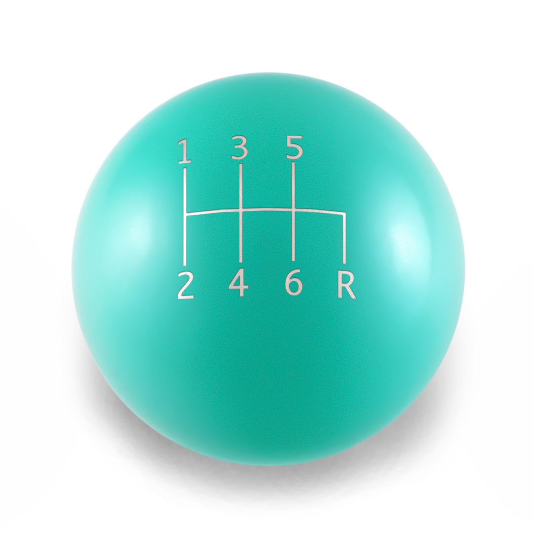 Billetworkz Weighted Shift Knob - 6-Speed Standard Engraving for Subaru