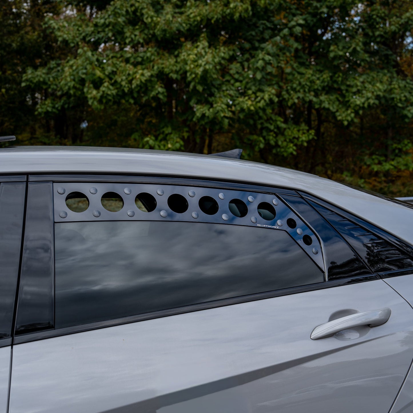 Billetworkz Window Vents Hyundai Elantra N 2019+ - Graveyard Performance