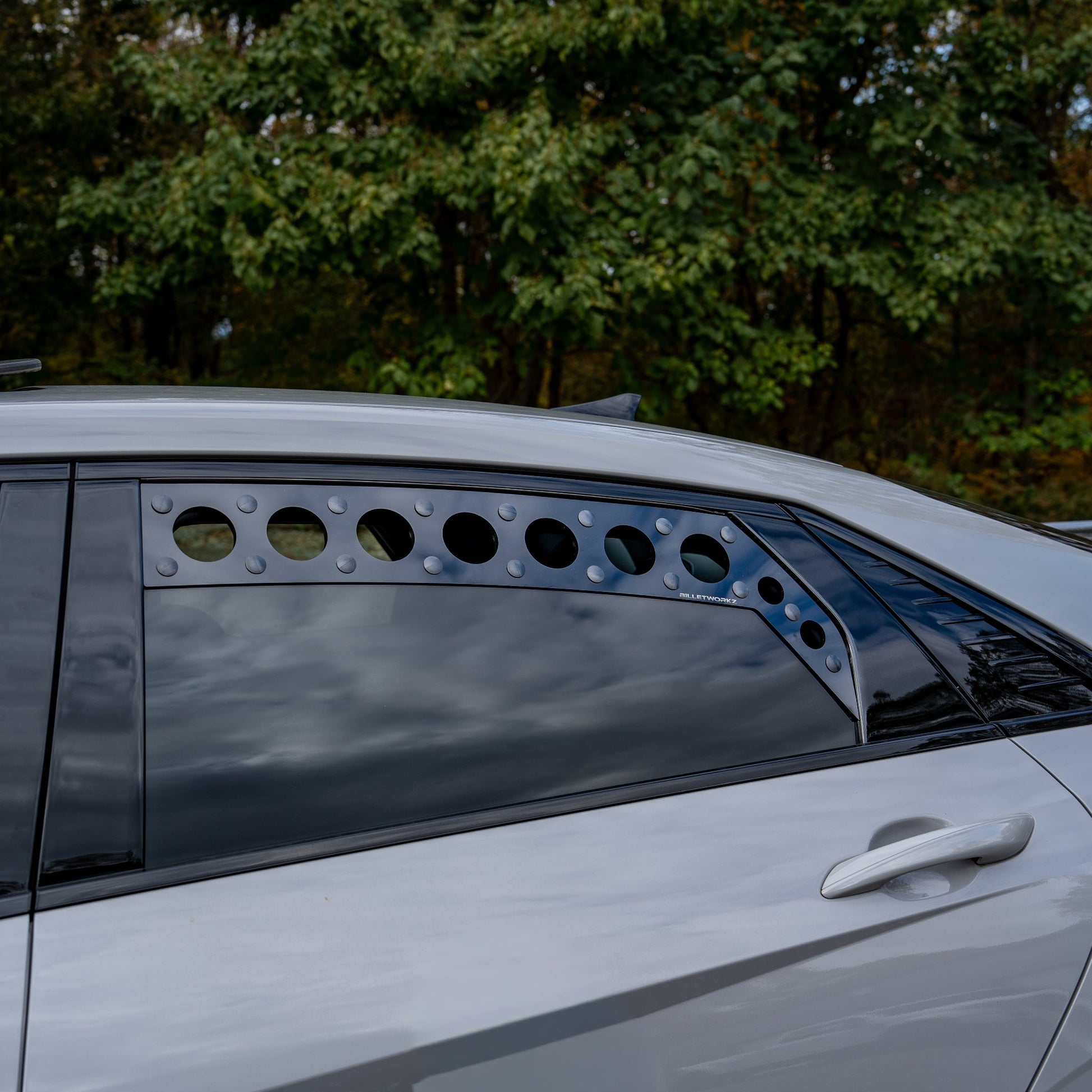 Billetworkz Window Vents Hyundai Elantra N 2019+ - Graveyard Performance
