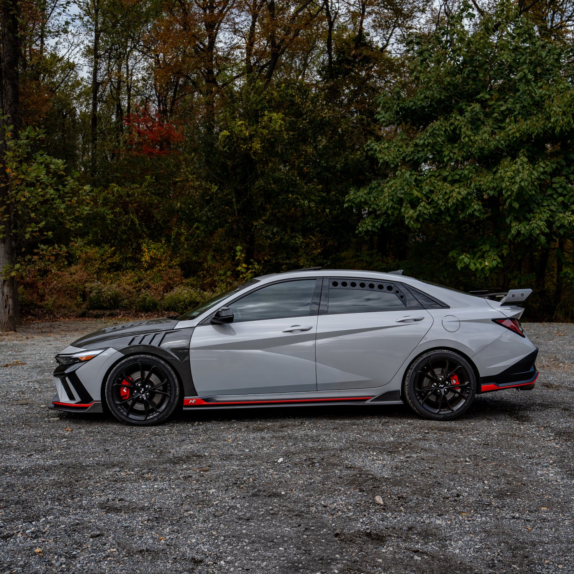 Billetworkz Window Vents Hyundai Elantra N 2019+ - Graveyard Performance
