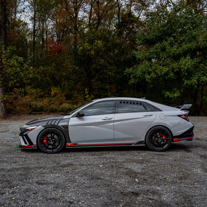 Billetworkz Window Vents Hyundai Elantra N 2019+ - Graveyard Performance