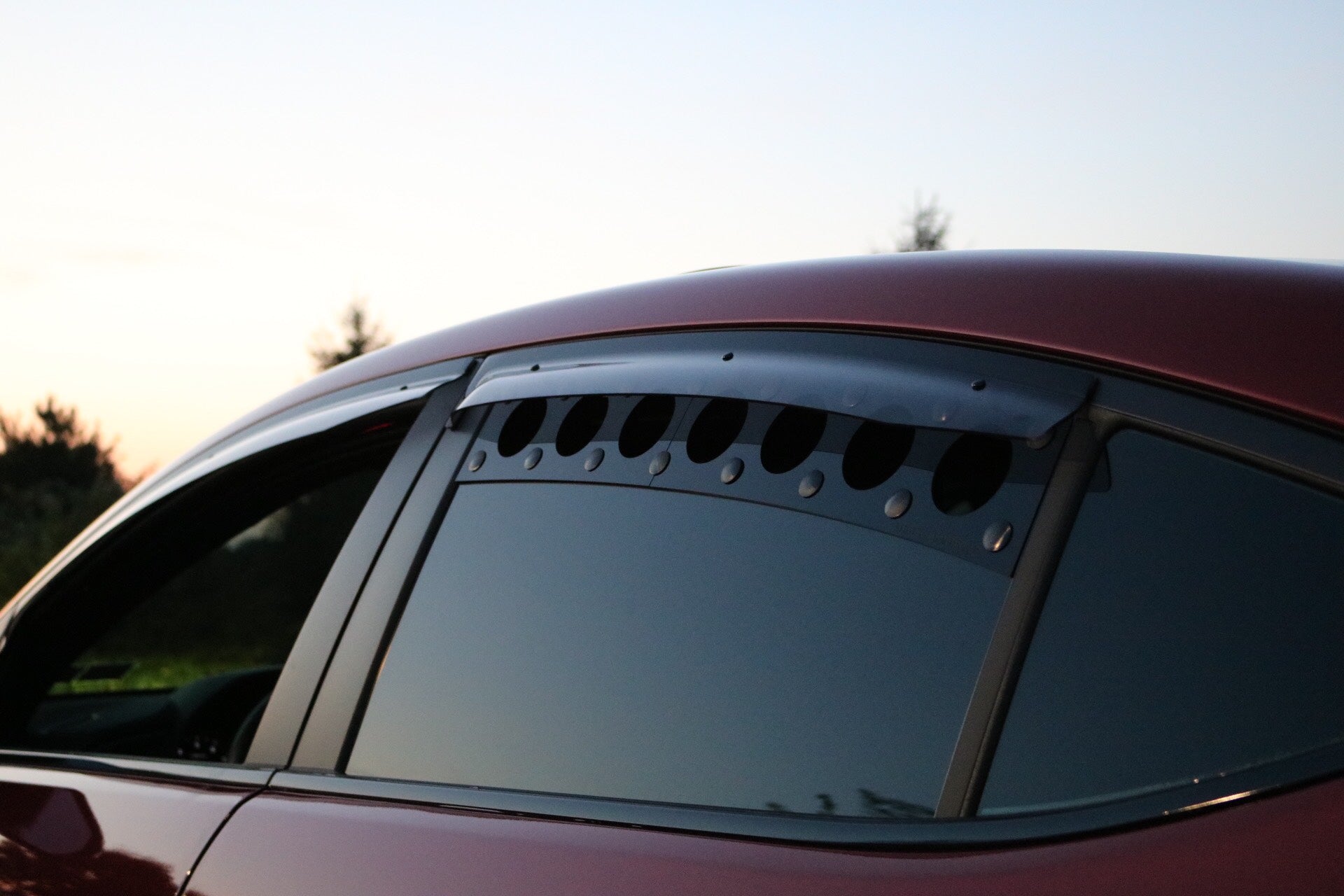 Billetworkz Window Vents Hyundai Elantra 2017-2020 - Graveyard Performance
