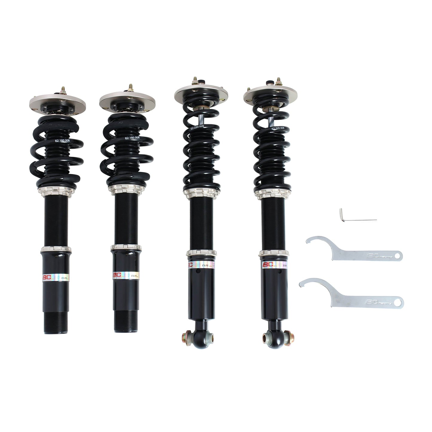 BC Racing Coilovers 95-03 BMW 5-Series E39 Sedan
