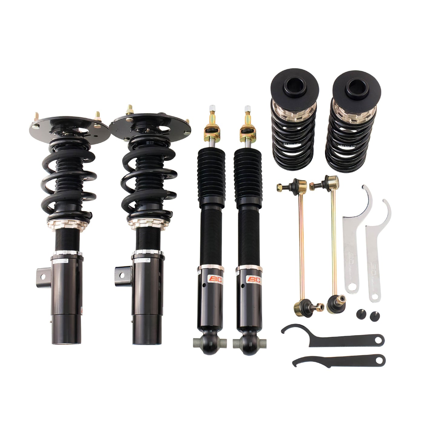 BC Racing Coilovers 12-18 BMW 3-Series F30 (3-Bolt Top Mounts)