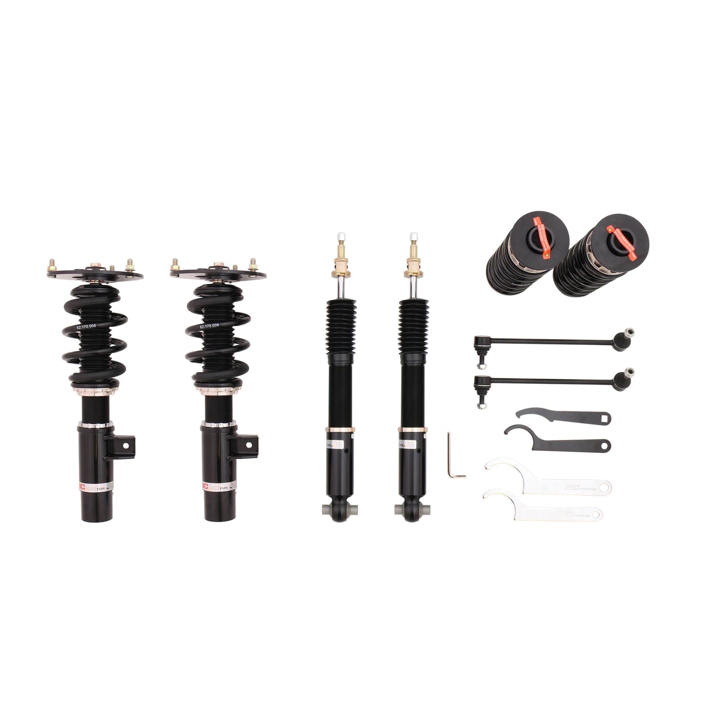 BC Racing Coilovers 12-18 BMW 3-Series F30 (AWD) (3-Bolt Top Mounts)