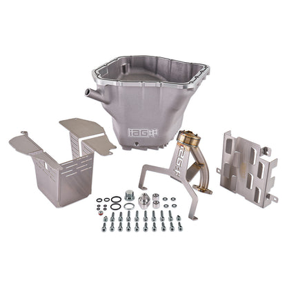 IAG EJ Street Series Oil Pan Package (Silver Pan / Pickup / Street Baffle / Windage Tray) For WRX, STI, LGT, FXT