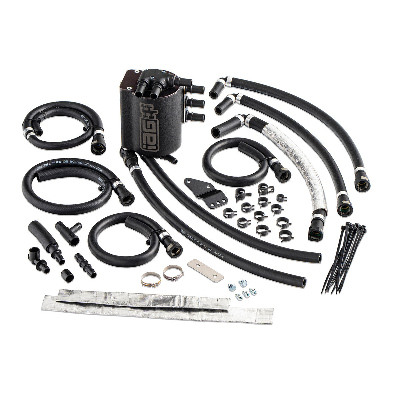 IAG Air / Oil Separator (AOS) For 08-14 Subaru WRX, 08-21 STI, 09-13 FXT, 05-09 LGT & OBXT