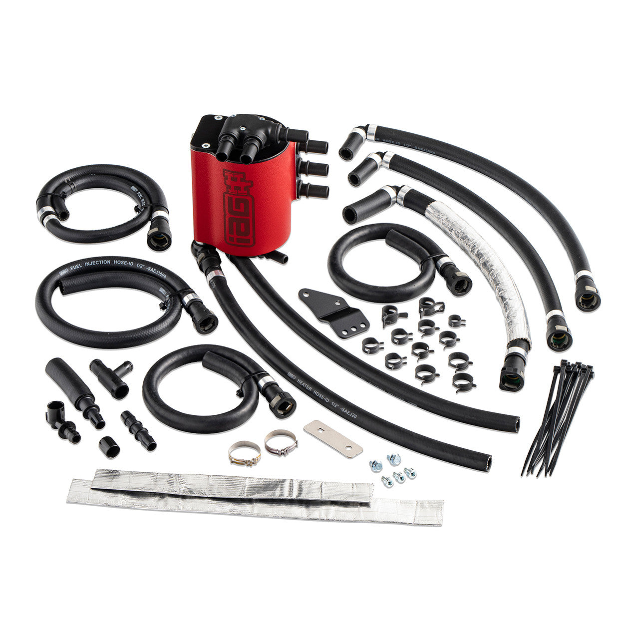 IAG Air / Oil Separator (AOS) For 08-14 Subaru WRX, 08-21 STI, 09-13 FXT, 05-09 LGT & OBXT