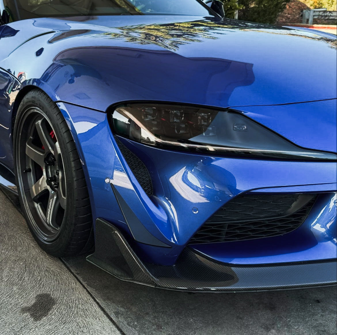 OEM+ Designs Front Bumper Canards for GR Supra (A90/91)